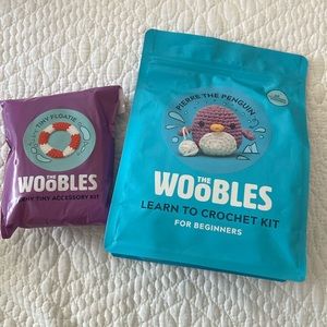 Woobles Pierre, the penguin limited edition crochet kit